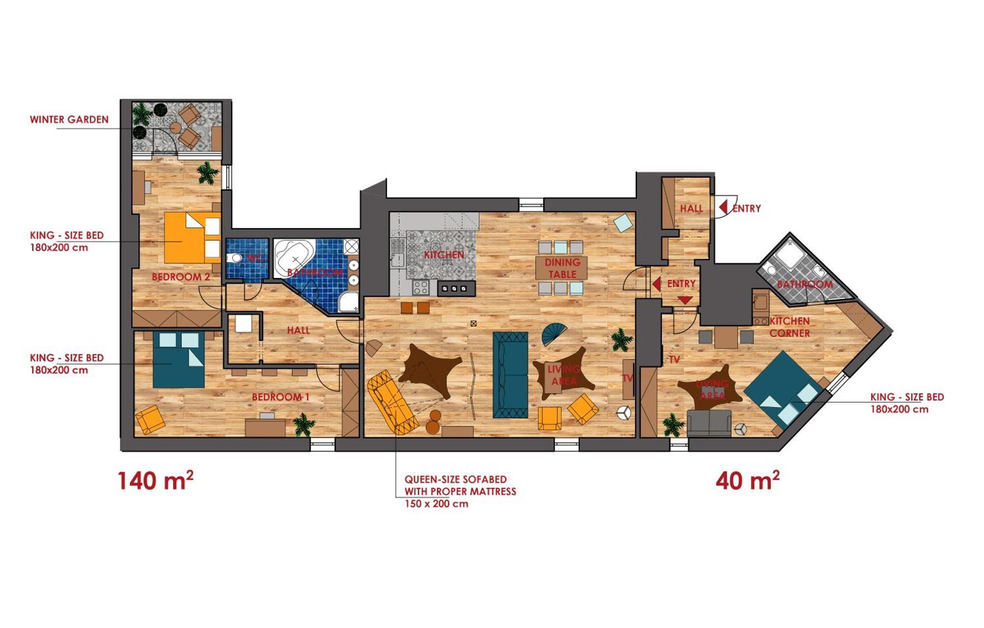 Bohemian Chic 2 Bedroom 2 Bathroom Loft With Hanging Chair Prague Luaran gambar
